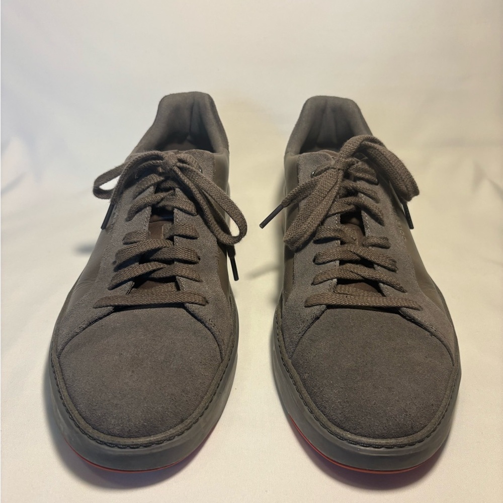 Cole Haan Men's GrandPro Topspin Sneakers Charcoal Suede/Leather